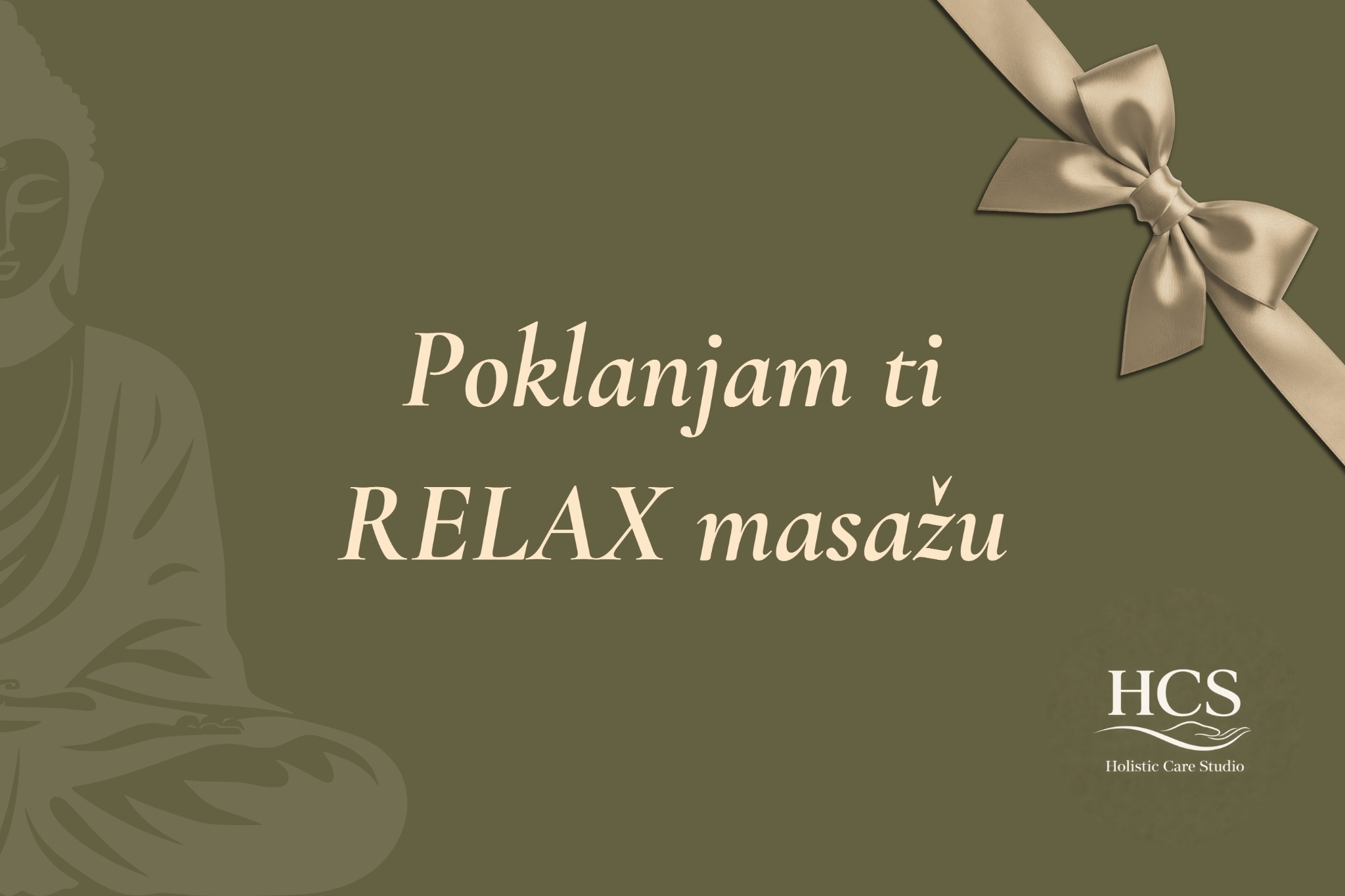 HCS poklon vaučer za Relax masažu